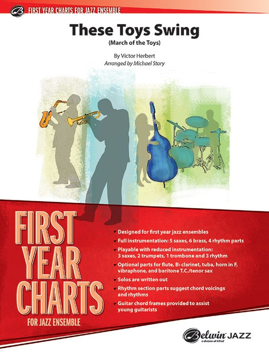 These Toys Swing – Jazz Ensemble Conductor Score & Parts (Digital Download)