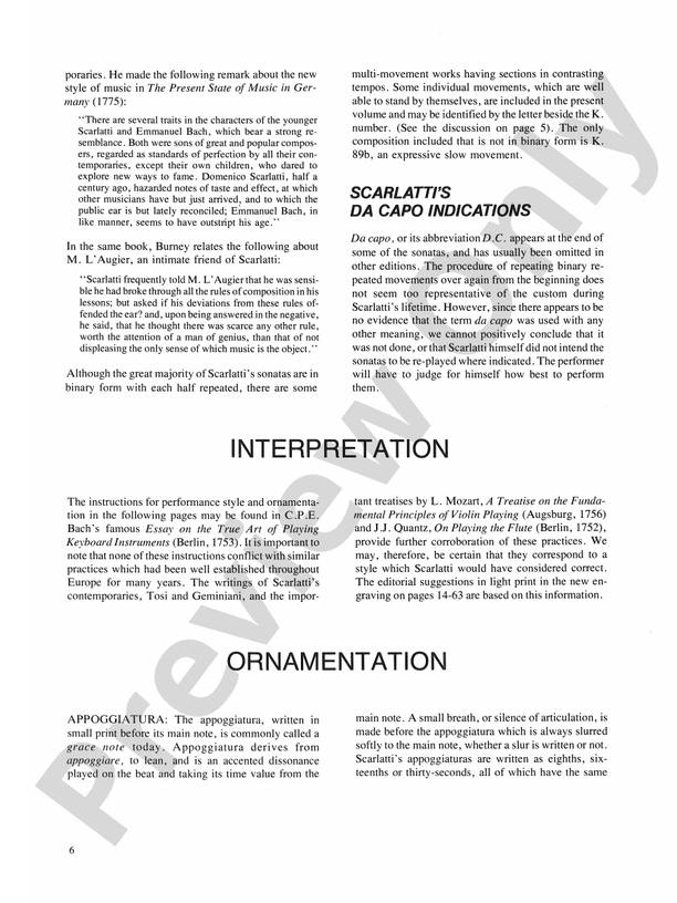 Scarlatti - An Introduction to His Keyboard Works - Piano (Digital Download)