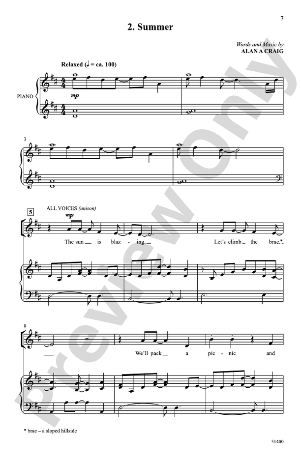 Four Seasonal Rounds - 3 Part Treble Choral Octavo (Digital Download)