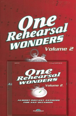 One Rehearsal Wonders, Volume 2 - Preview Pack (Book/CD) - Shawnee Press Preview Pak Book/CD