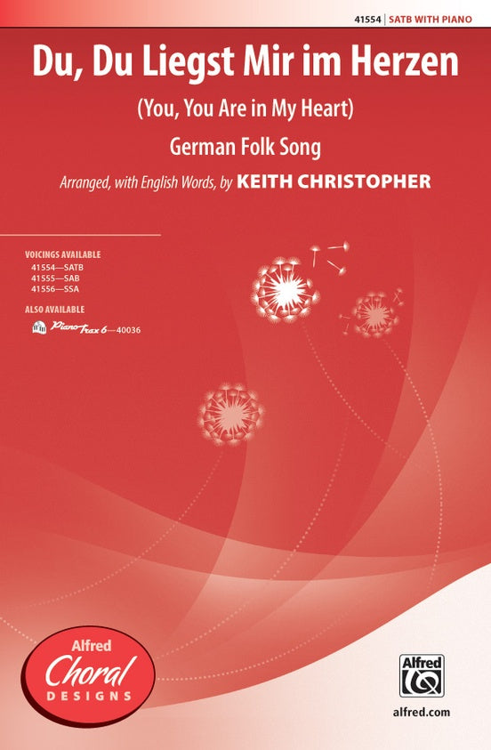 Du, Du Liegst Mir im Herzen – SATB Choral Octavo (Digital Download)