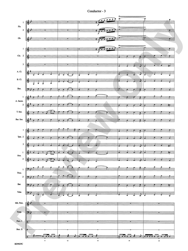 Christmas Winds (Overture) - Concert Band Conductor Score & Parts (Digital Download)
