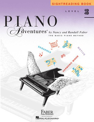 Piano Adventures Level 3B Sightreading Book - Piano Faber Hal Leonard 140888
