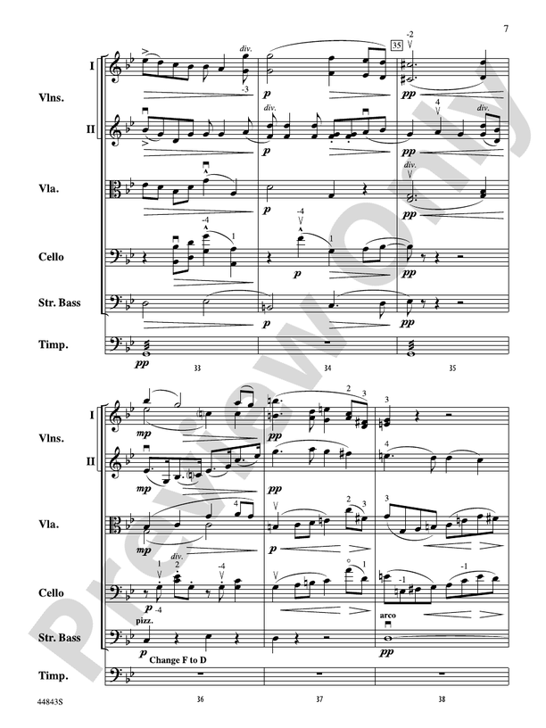 Enigma Variations - String Orchestra Conductor Score & Parts (Digital Download)