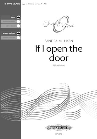 If I Open The Door - Piano/Upper Voices (Digital Download)