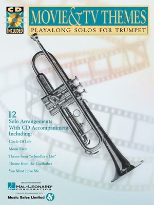 Movie & TV Themes - Play-Along Solos for Trumpet - Various - Trumpet Hal Leonard Trumpet Solo /CD