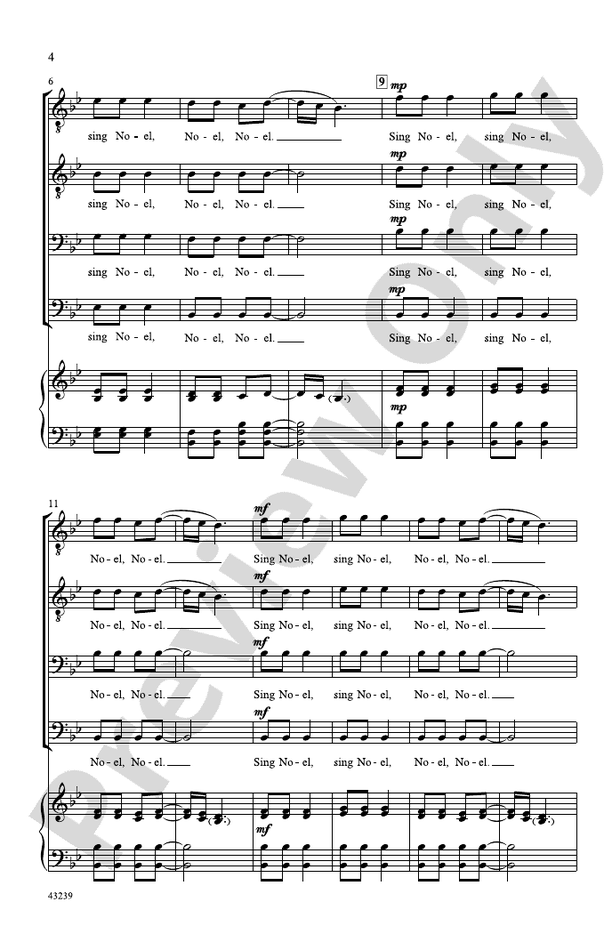 African Noel - TTBB, a cappella Choral Octavo (Digital Download)