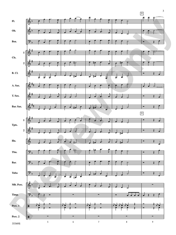 The Joy of Christmas - Concert Band Conductor Score & Parts (Digital Download)