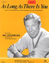 As Long As There Is You - Val Doonican - PVG (Digital Download)