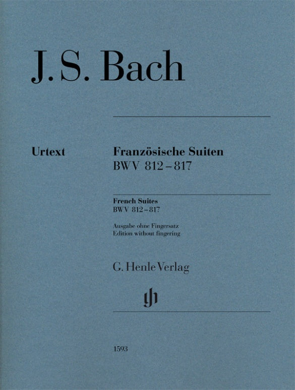 French Suites BWV 812-817 no fingering