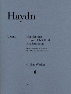 Concerto D major Hob. VIId:3 - for Horn and Piano - Joseph Haydn - French Horn G. Henle Verlag