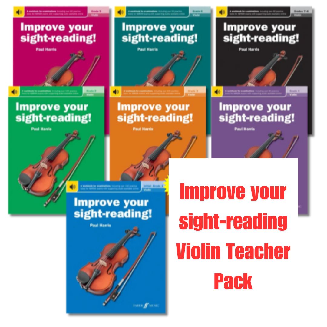 Harris - Improve Your Sight Reading! Violin - Teacher Pack Faber HARRISIMPVIOLINTP