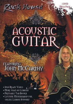 John McCarthy - Acoustic Guitar - 2-DVD Mega Pack - Guitar John McCarthy Rock House Guitar Solo DVD