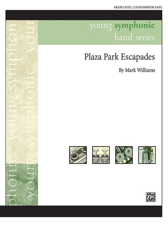 Plaza Park Escapades - Concert Band Conductor Score & Parts (Digital Download)