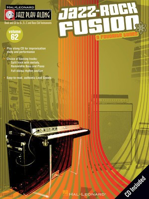 Jazz-Rock Fusion - Jazz Play-Along Volume 62 - Various - Bb Instrument|Bass Clef Instrument|C Instrument|Eb Instrument Hal Leonard Lead Sheet /CD