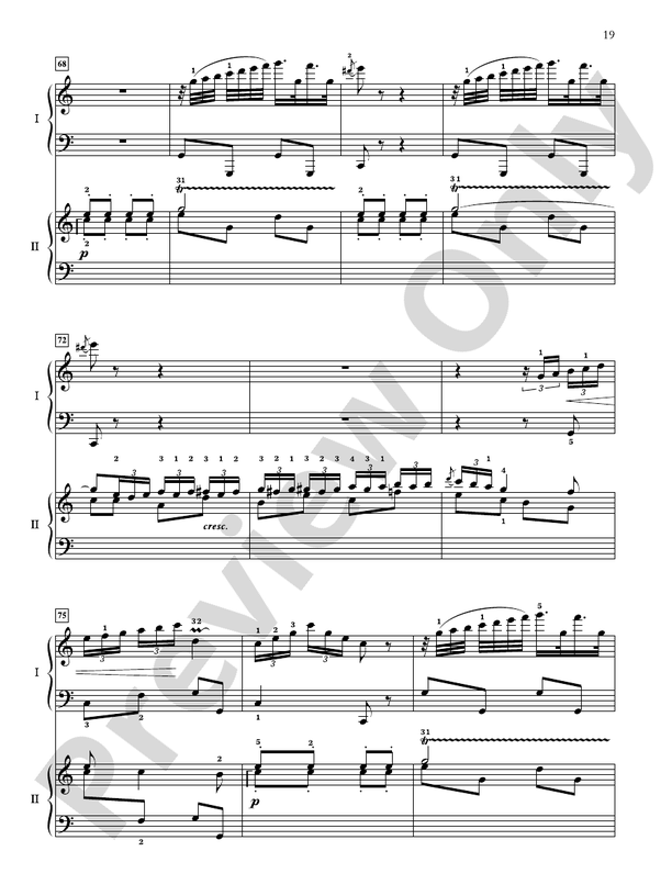 Essential Two-Piano Repertoire - 20 Late Intermediate to Early Advanced Selections in Their Original Form - 2 Pianos, 4 Hands (Digital Download)