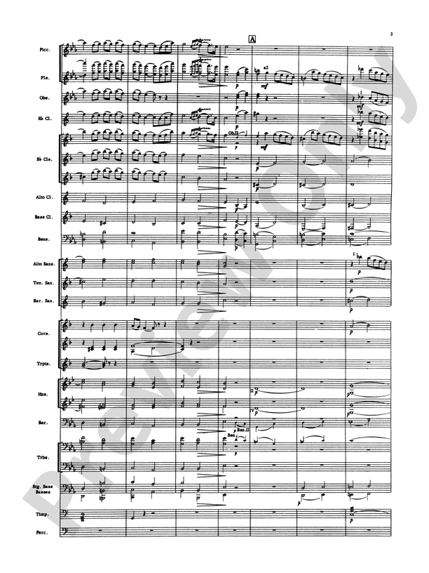 Toccata - Concert Band Conductor Score & Parts (Digital Download)