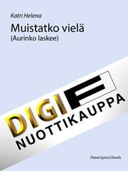 Muistatko vielä (Aurinko laskee) - Piano Solo (Digital Download)