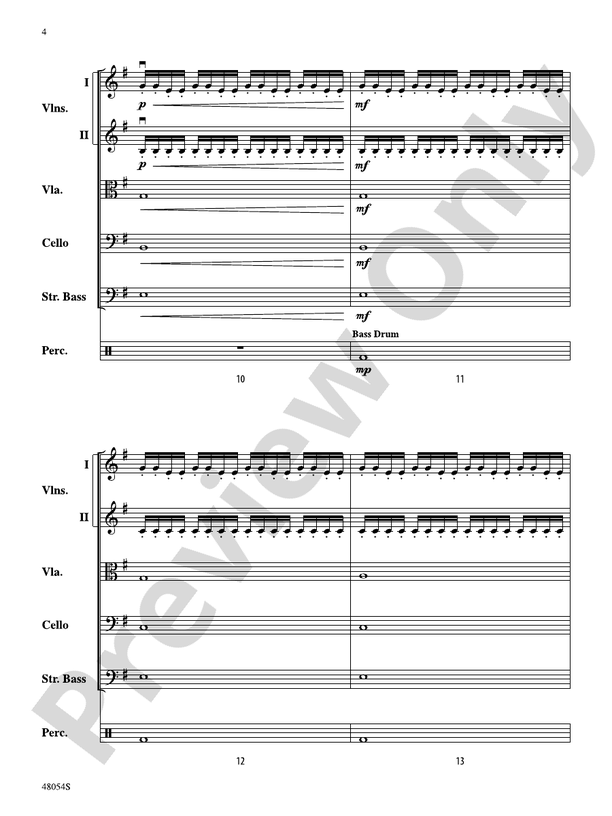 V - String Orchestra Conductor Score & Parts (Digital Download)