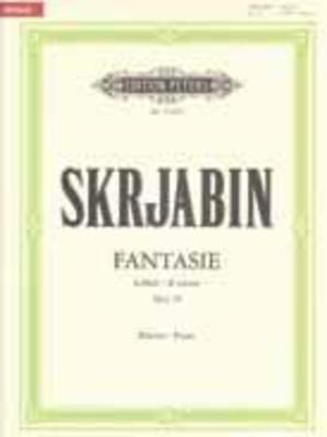 Fantasy Op. 28 B Min - Alexander Scriabin - Piano Edition Peters Piano Duet