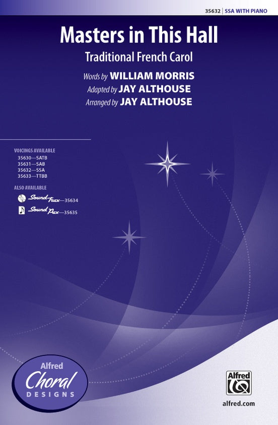 Masters in This Hall – SSA Choral Octavo (Digital Download)