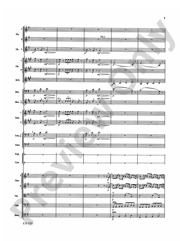 Nutcracker Ballet, Set II ("March of the Nutcracker" and "Trepak") – Full Orchestra Conductor Score & Parts (Digital Download)