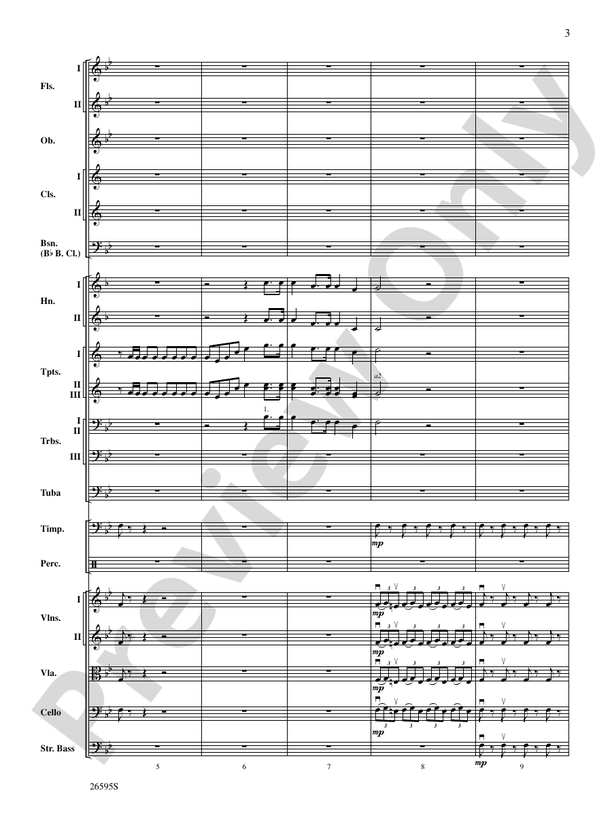 Grand March from Tannhäuser – Full Orchestra Conductor Score & Parts (Digital Download)