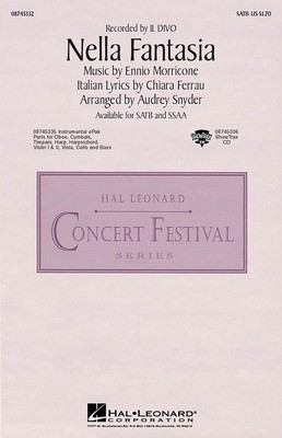 Nella Fantasia (In My Fantasy) - Chiara Ferrau|Ennio Morricone - Audrey Snyder Hal Leonard ShowTrax CD CD