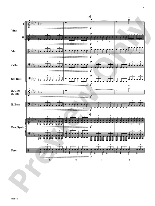 The Mountain - String Orchestra Conductor Score & Parts (Digital Download)