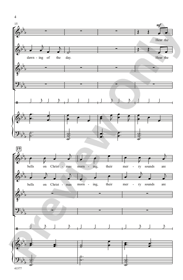 Hear the Bells – SATB Choral Octavo (Digital Download)