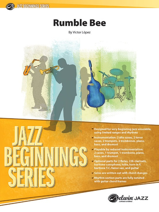 Rumble Bee – Jazz Ensemble Conductor Score & Parts (Digital Download)