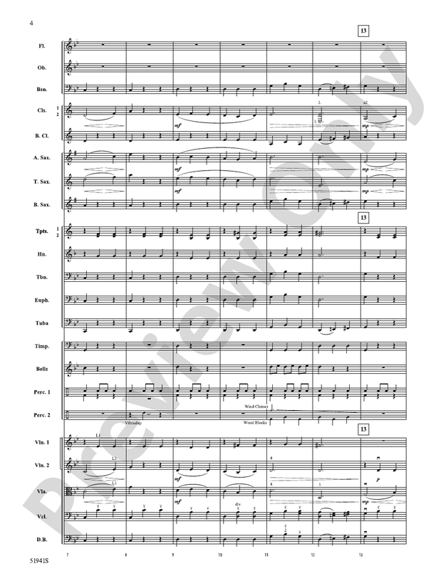 Waltz Macabre - Concert Band Conductor Score & Parts(Digital Download)