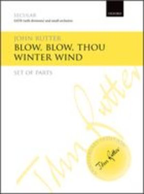 BLOW BLOW THOU WINTER WIND SSATB/PNO