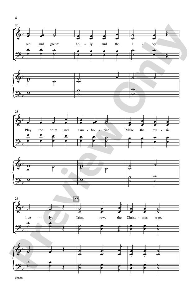 Christmas Comes But Once a Year – SATB Choral Octavo (Digital Download)