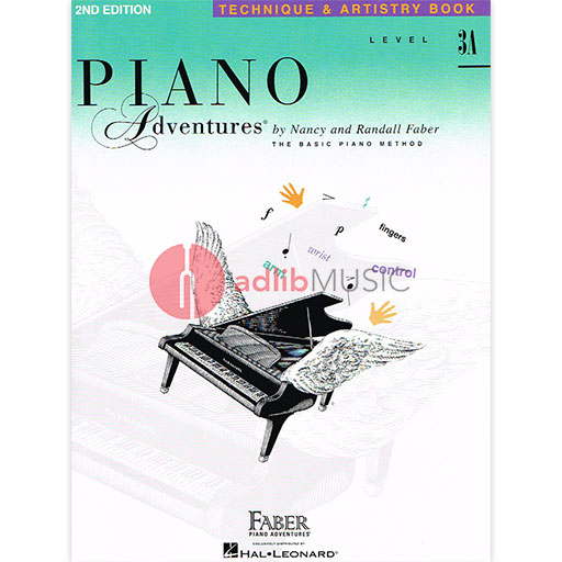 Piano Adventures Level 3A Technique & Artistry Book - Piano by Faber/Faber Hal Leonard 420193