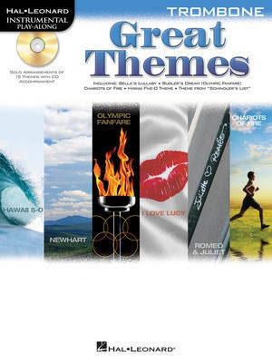 Great Themes - Instrumental Play-Along for Trombone - Various - Trombone Hal Leonard /CD