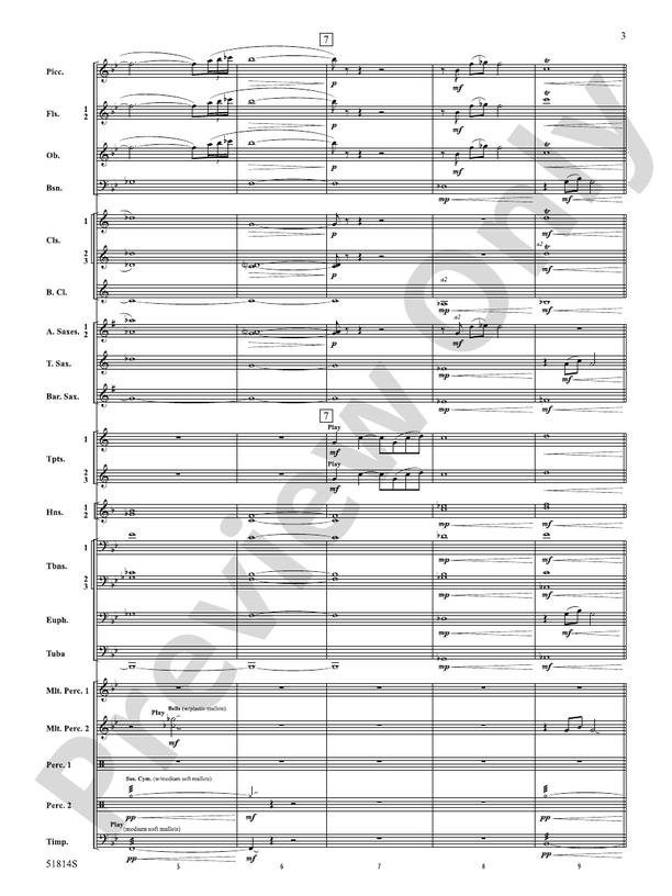 Windstorm - Concert Band Conductor Score & Parts(Digital Download)