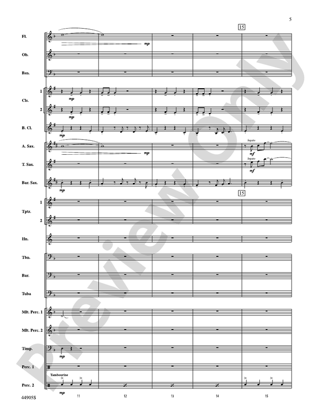 Allegory - Concert Band Conductor Score & Parts (Digital Download)