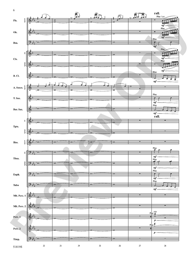 Symphonic Stories - Concert Band Conductor Score & Parts(Digital Download)