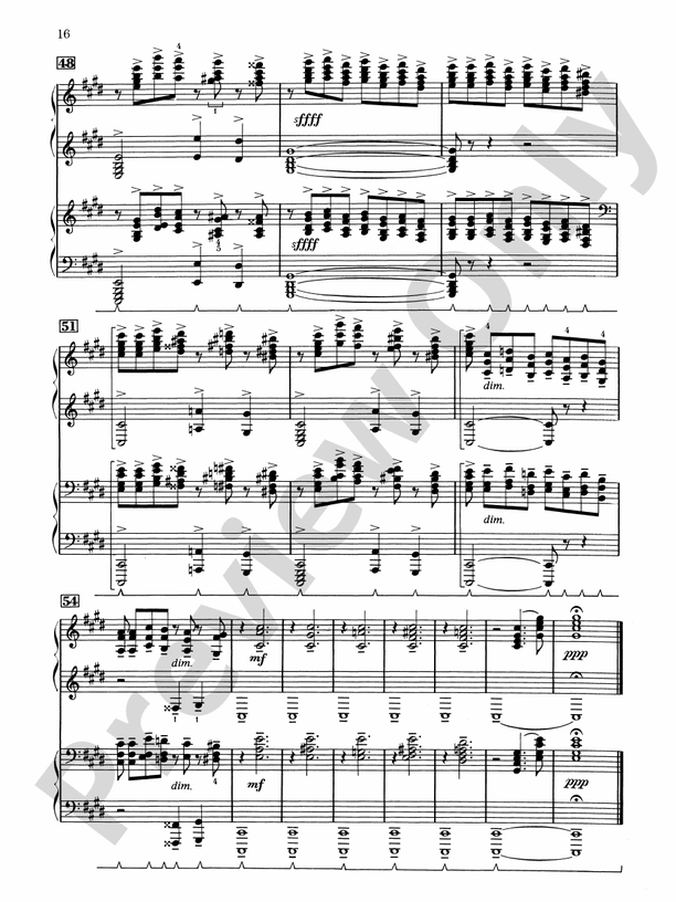 Rachmaninoff - Selected Works - Piano (Digital Download)