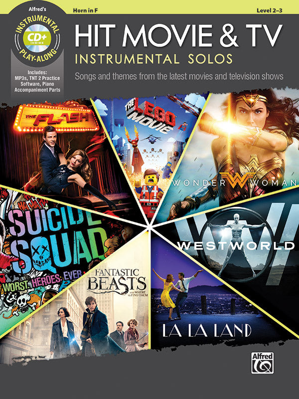 Hit Movie and TV Instrumental Solo Horn Bk/Cd