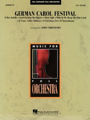 German Carol Festival - James Christensen Hal Leonard Score/Parts