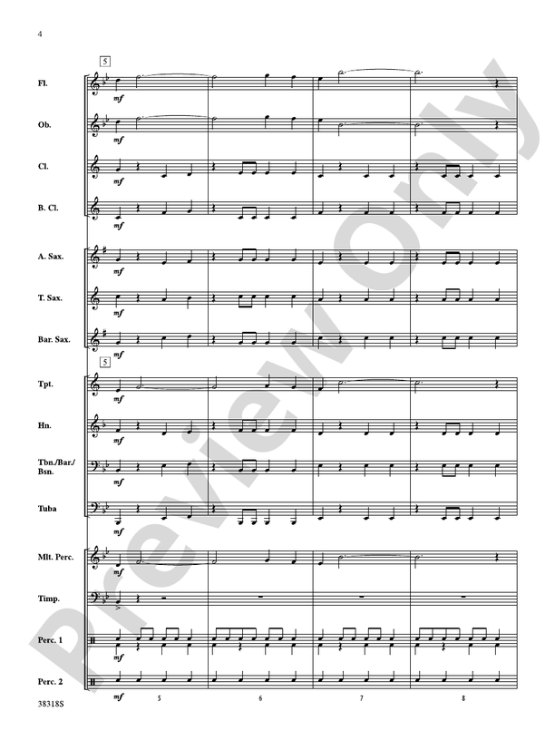 Short Cuts for Beginning Band -- #1 - Concert Band Conductor Score & Parts (Digital Download)