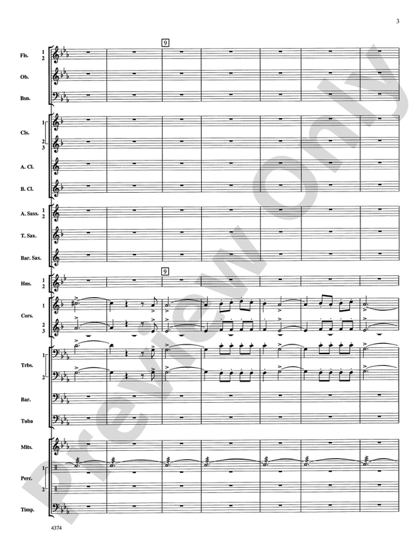 Capriccio Espagnol - Concert Band Conductor Score & Parts (Digital Download)