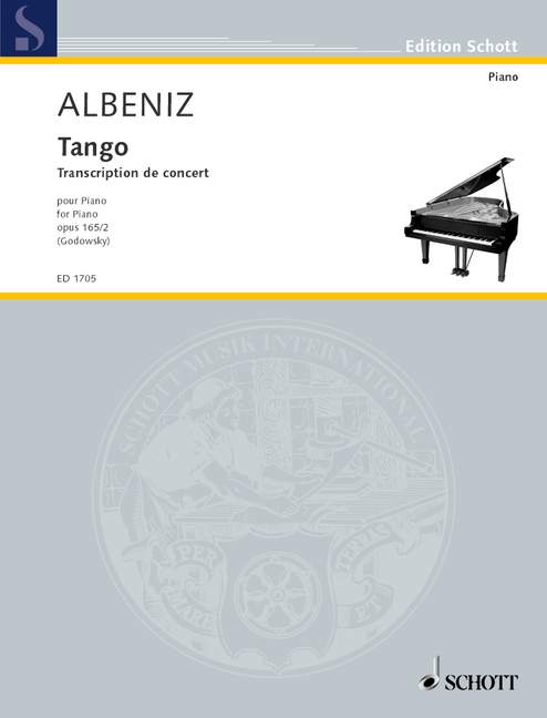 Tango Op 165 No 2 Concert Transcription Piano