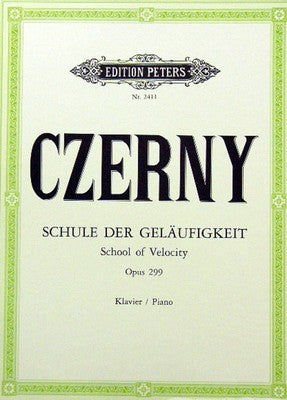 Czerny - School of Velocity Op299 Complete - Piano Solo - Peters EP2411