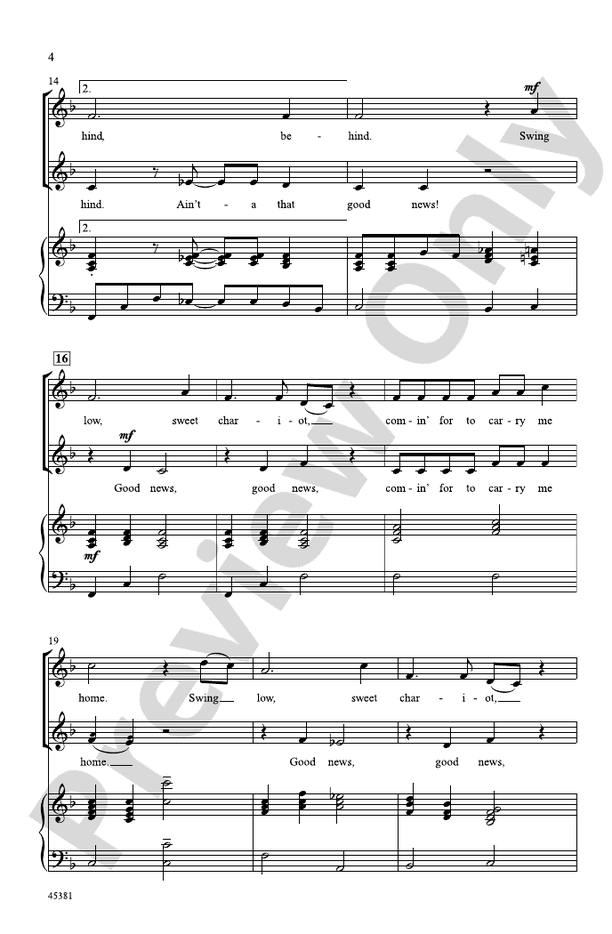Ain't-a That Good, Good News! - 2-Part Choral Octavo (Digital Download)
