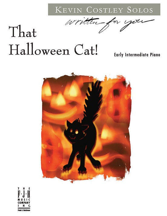 That Halloween Cat! - Piano (Digital Download)
