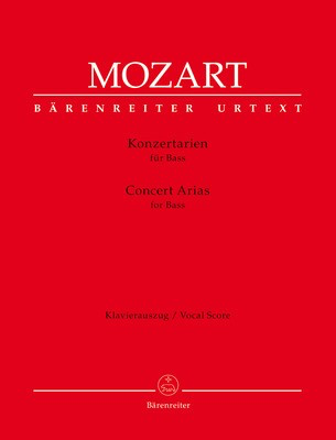 Concert Arias for Bass - Wolfgang Amadeus Mozart - Classical Vocal Bass Christian Beyer Barenreiter