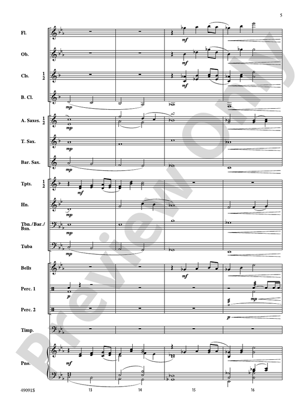 Skybridge Suite - Concert Band Conductor Score & Parts (Digital Download)